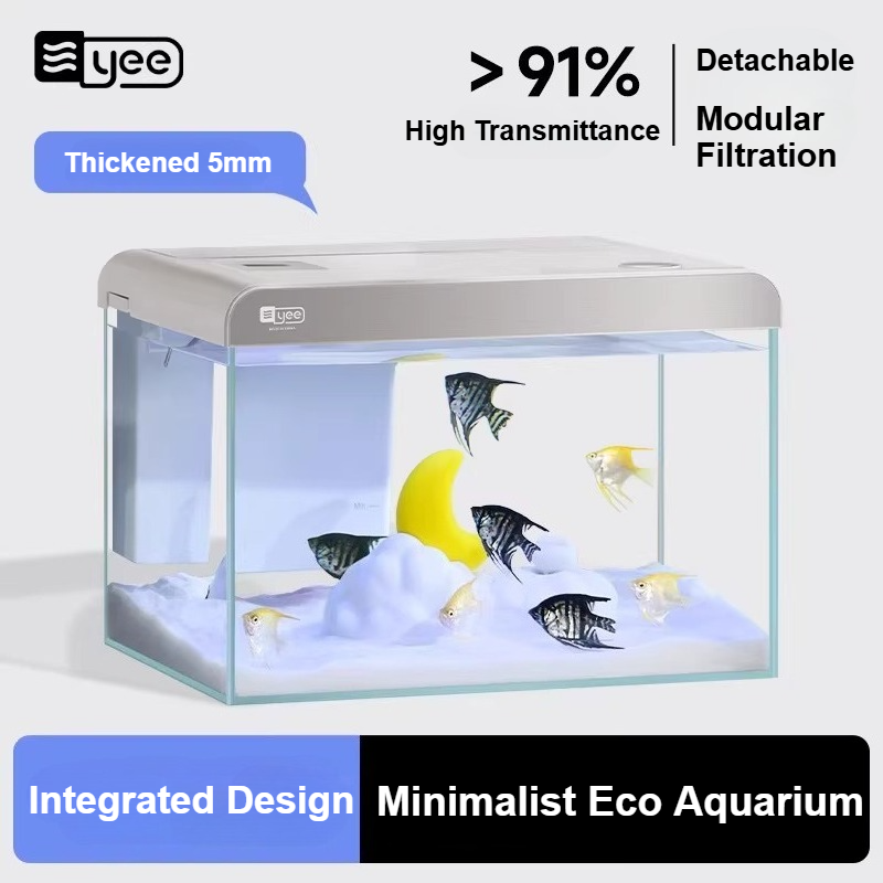 Ultra Şeffaf Cam Masaüstü Akva - Marine Aquarium All In One incelemesi ve fiyatı